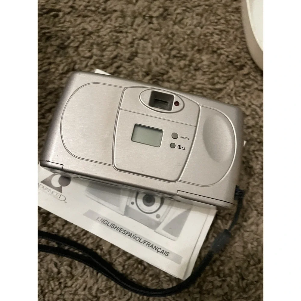 Kodak Advantix Preview‎ APS Point & Shoot Film Camera And Manual- Parts Only